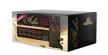 Czekolada deserowa ARIBA kropelki 12000 szt/kg 46% kakao AQ49GR 10kg - MASTER